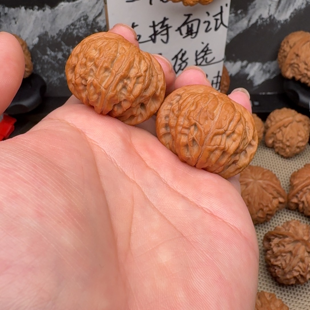 把件文玩核桃36磨盘