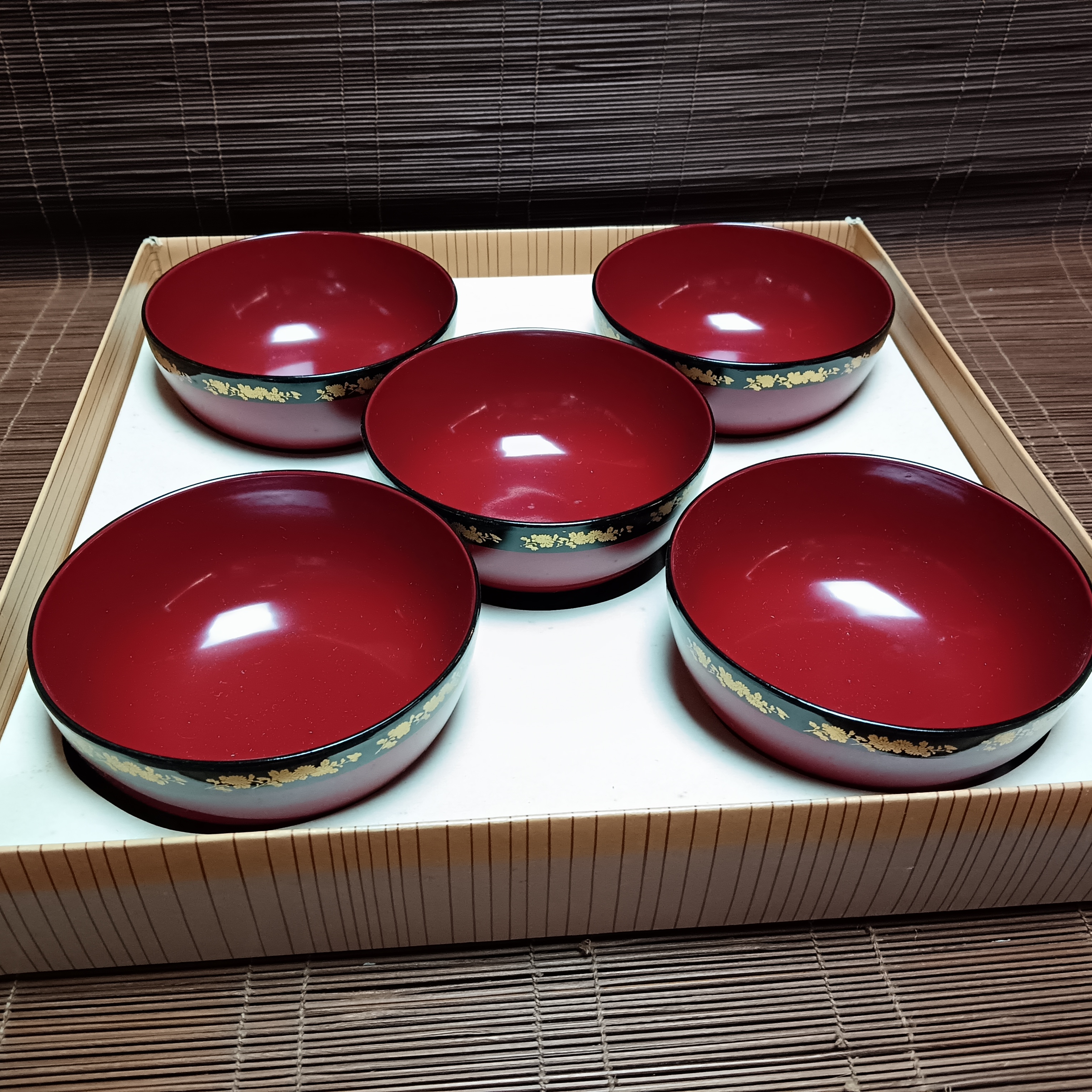 D105亚克力餐碗五客