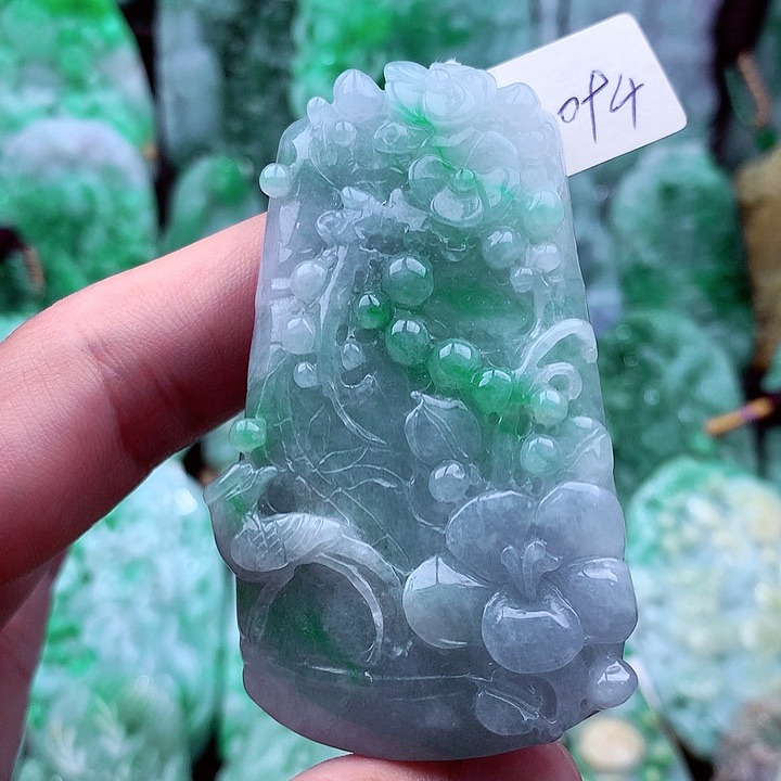 翡翠吊坠(不含链)未镶嵌