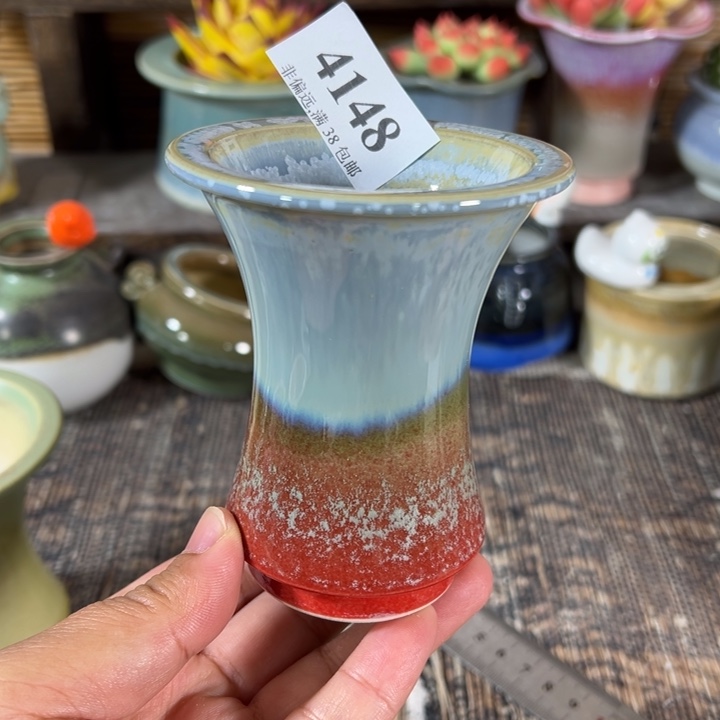 口6高9 手工花盆满30包邮