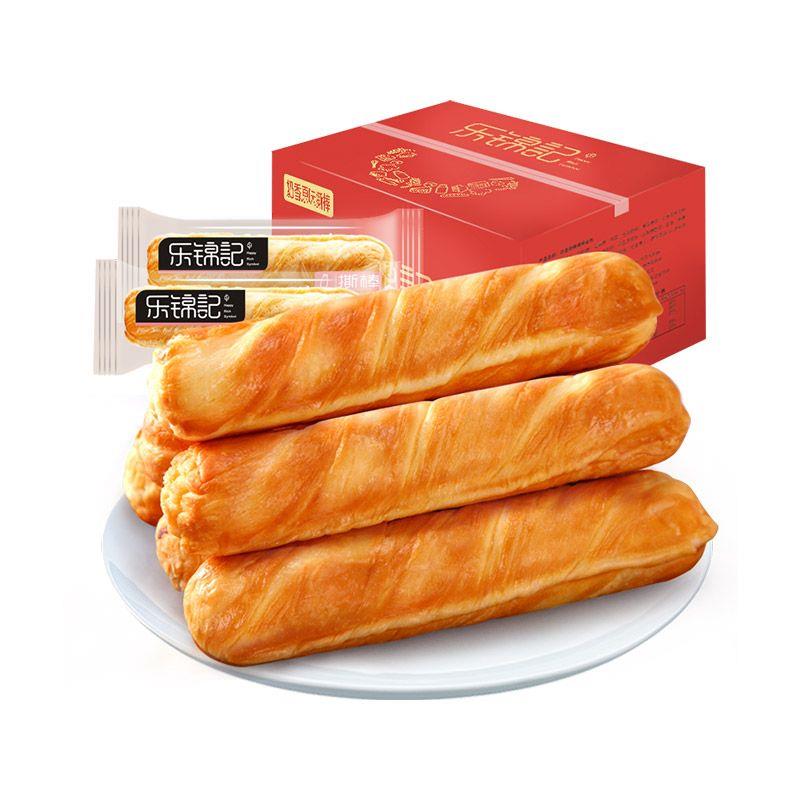 乐锦记手撕面包棒批发代餐奶香原味休闲网红零食品早餐软面包