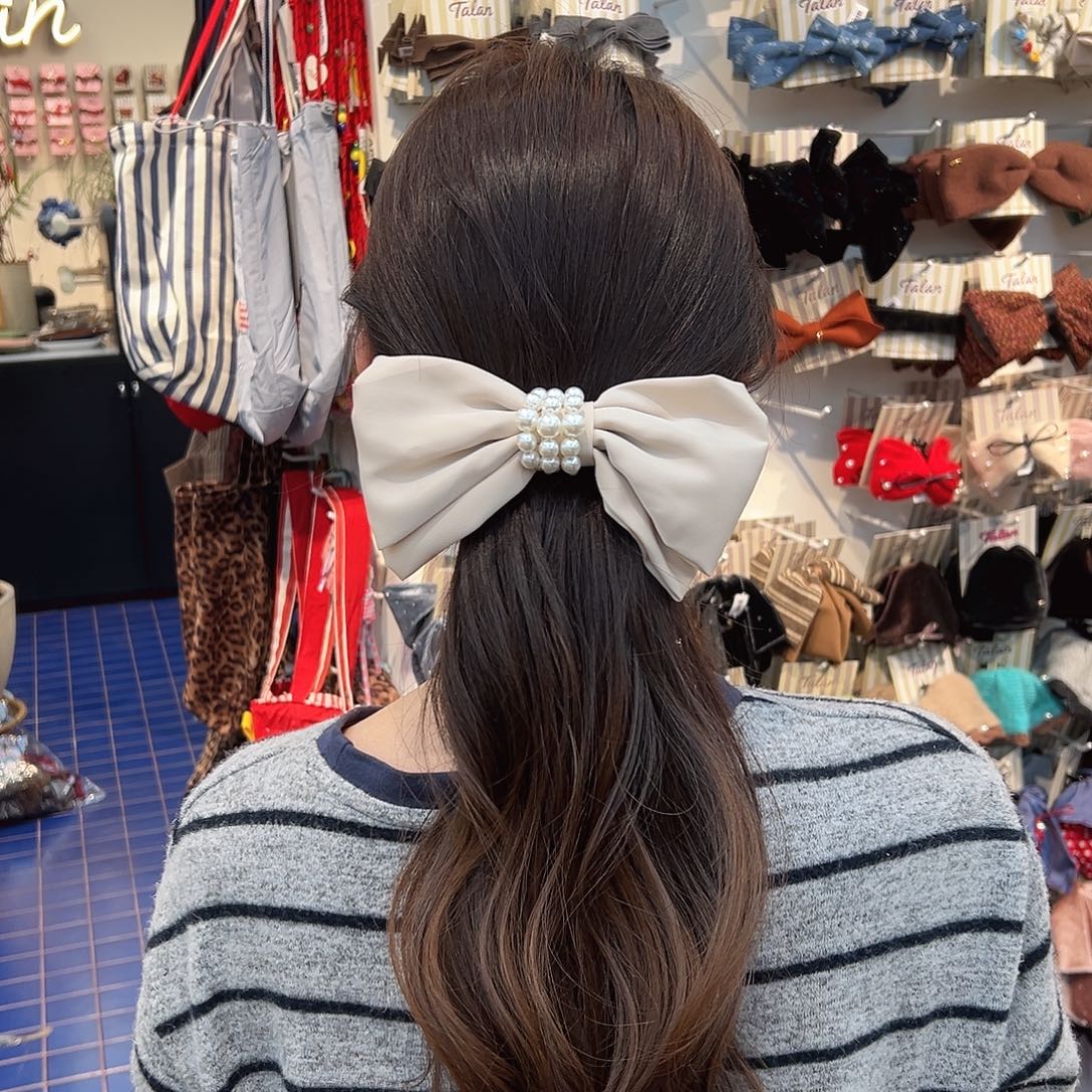 布艺铁合金弹簧夹一只