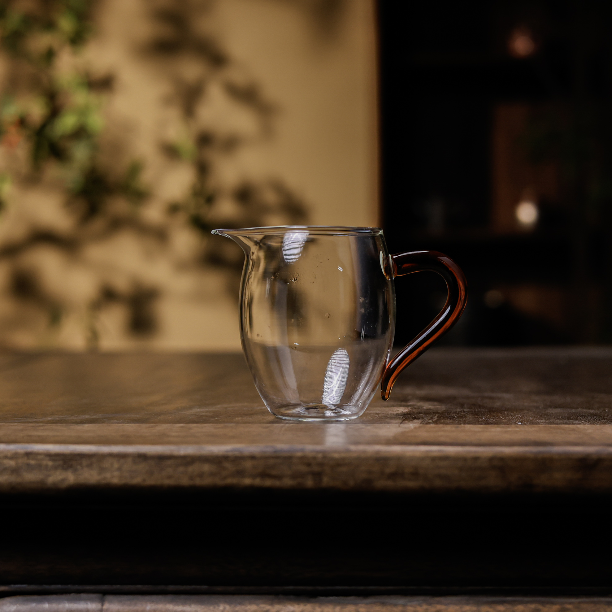 【非遗好物】琥珀色把手大玲珑公杯（Q7970）