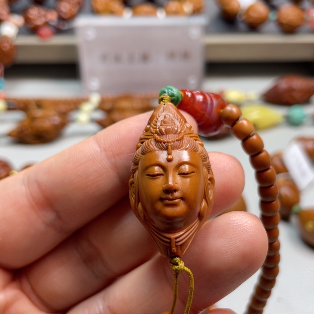 橄榄核吊坠Hhediao·Hhediao