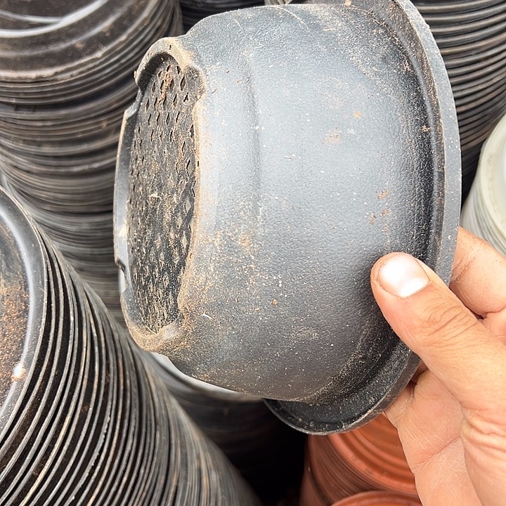 黑色韩盆磨砂口径20高8.5发25个