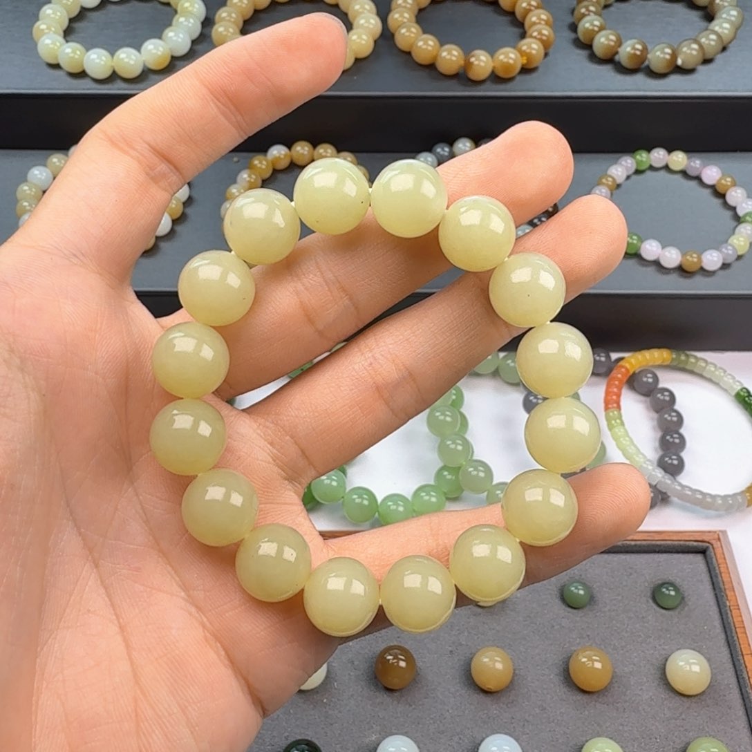 和田玉手链未镶嵌