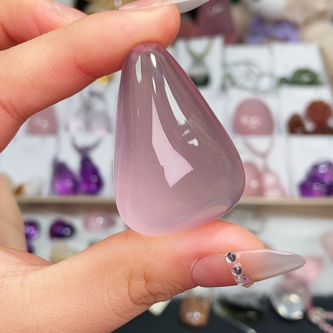 水晶未镶嵌吊坠(赠链)