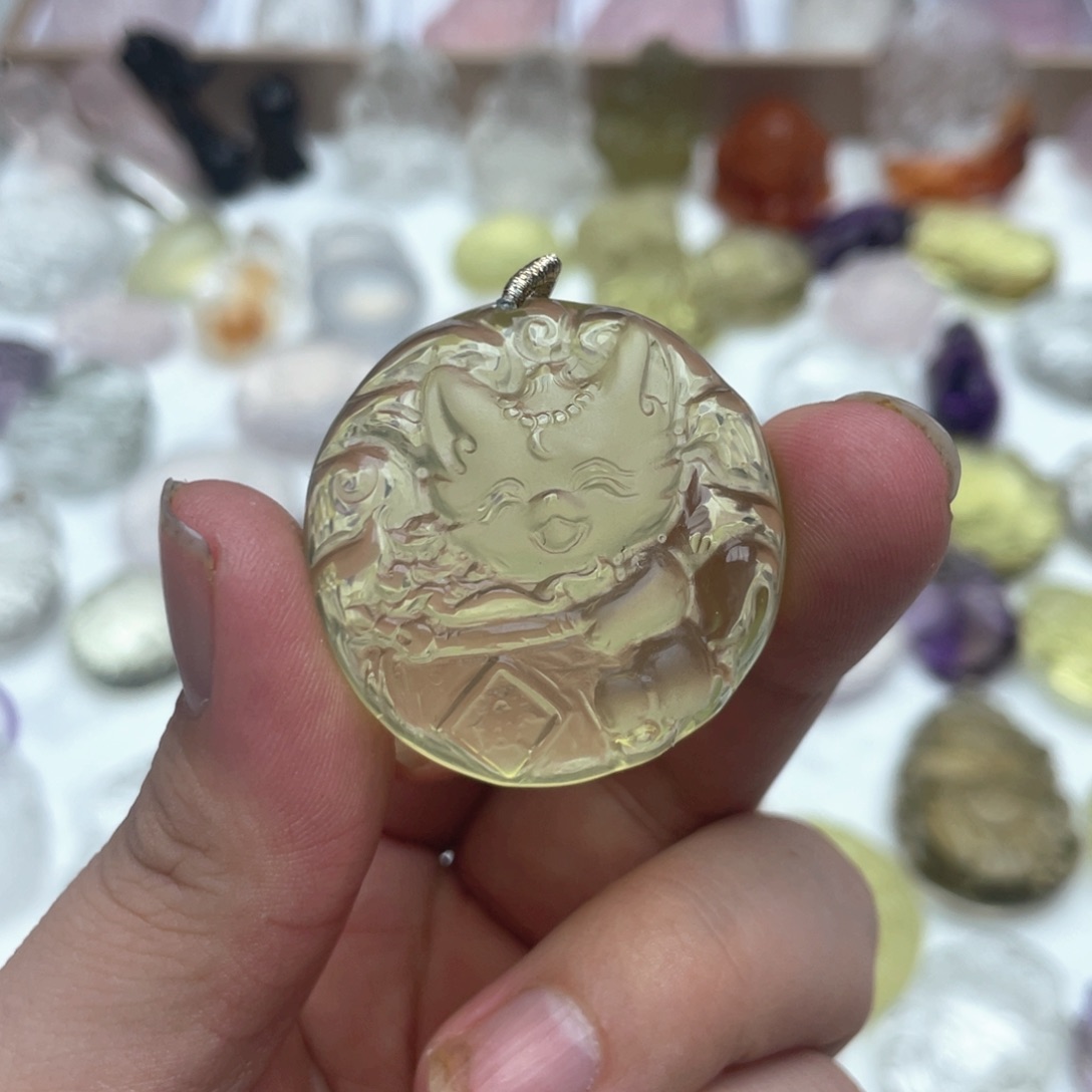 未镶嵌吊坠(不含链)水晶