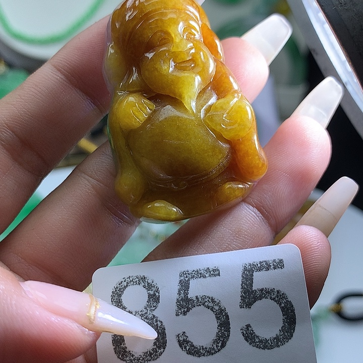 翡翠未镶嵌吊坠(不含链)翡翠