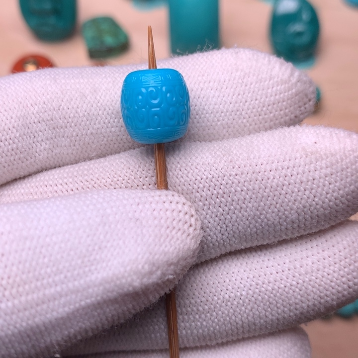 绿松石回纹10.5未镶嵌