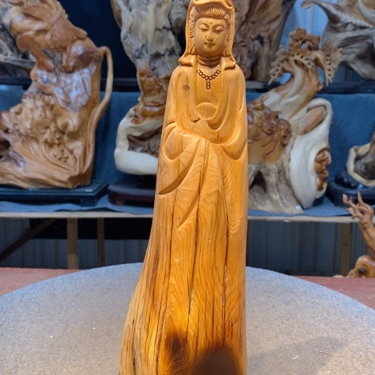 柏木（崖柏）根雕摆件