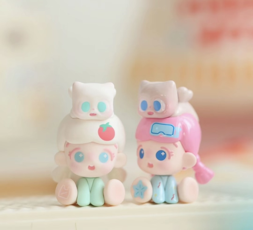 【拆盒】倒到和小猫的一天可爱萌粒潮玩盲盒