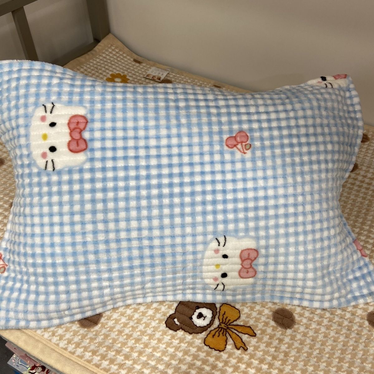 【新款枕套】福利宝宝绒枕套一对，秋冬必备