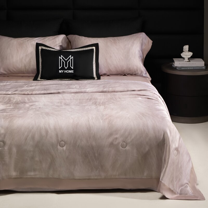 【方叶家纺】2025新款天丝数码印花夏凉被四件套--182