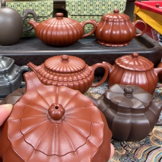 紫砂茶壶朱*彬宜兴紫砂如愿