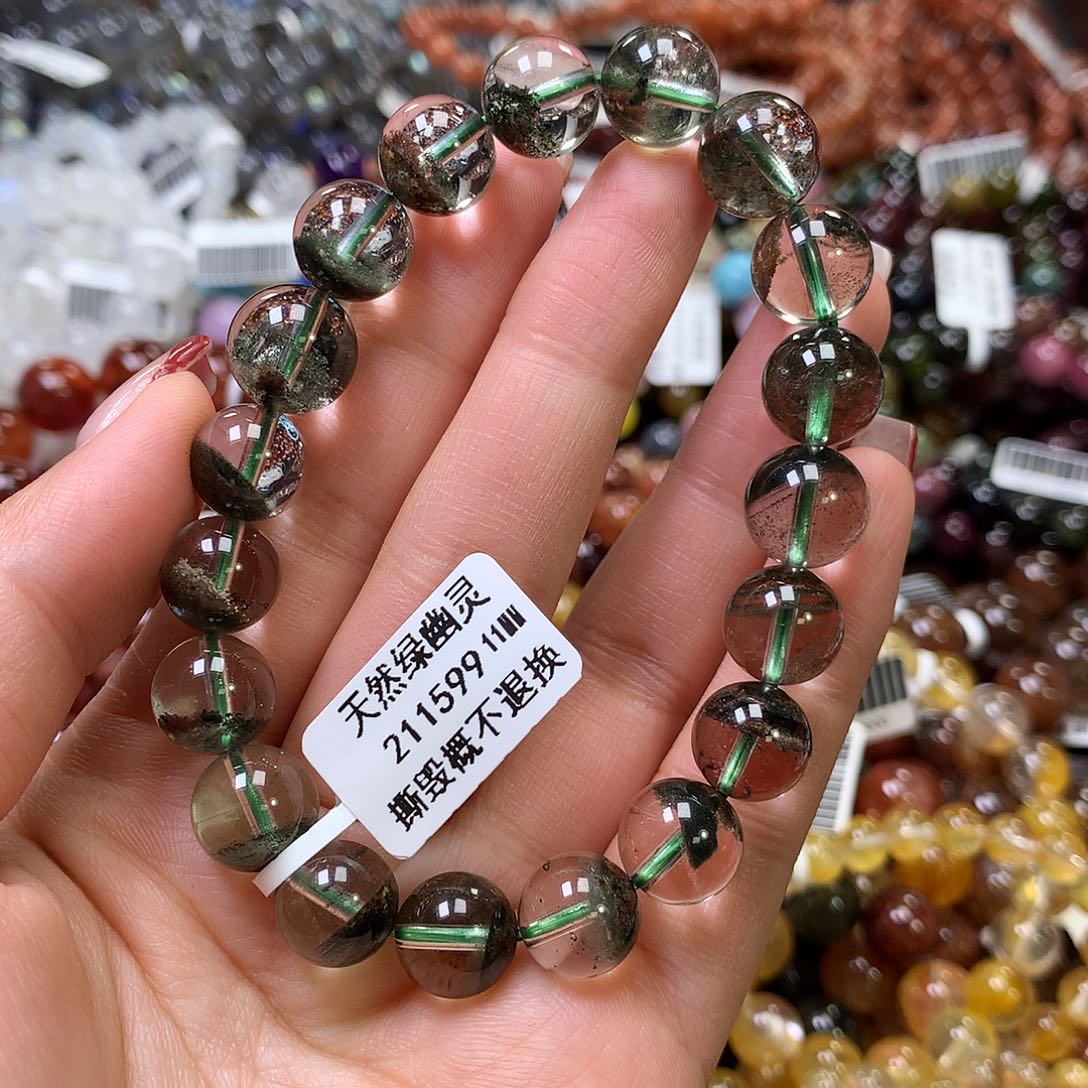 水晶手链未镶嵌，