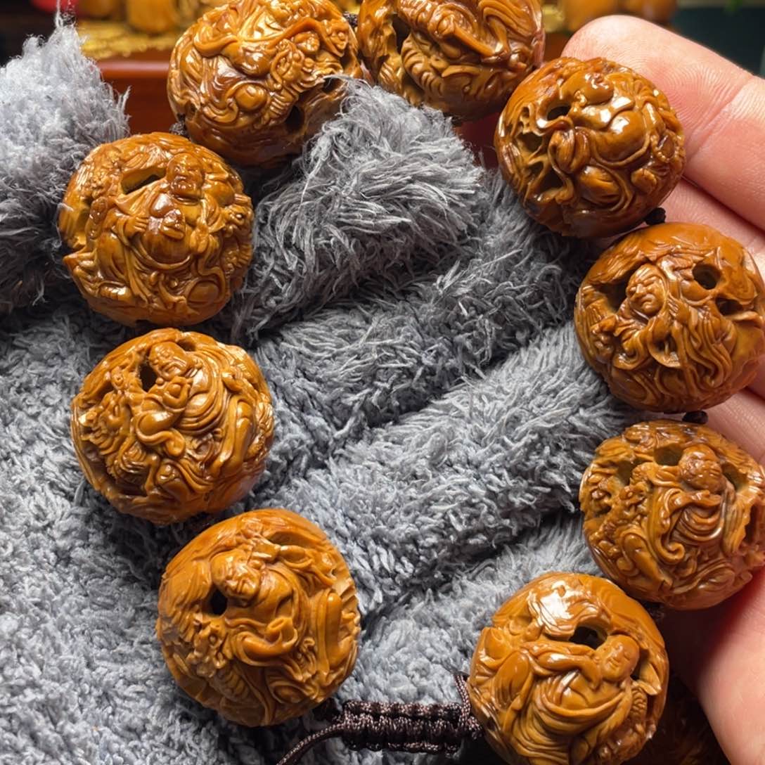 橄榄核手串/手链圆****头橄榄核