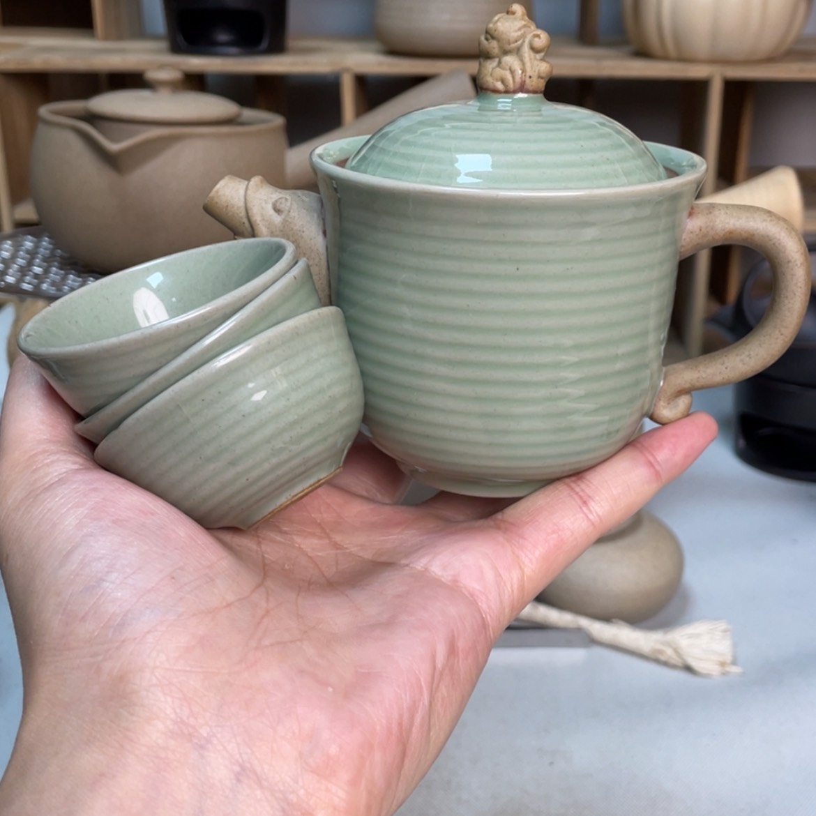 【闪购商品】壶老段烧陶瓷茶器！