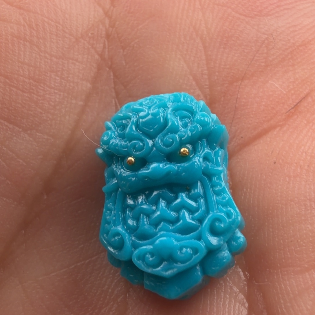 讷***行绿松石未镶嵌笔搁