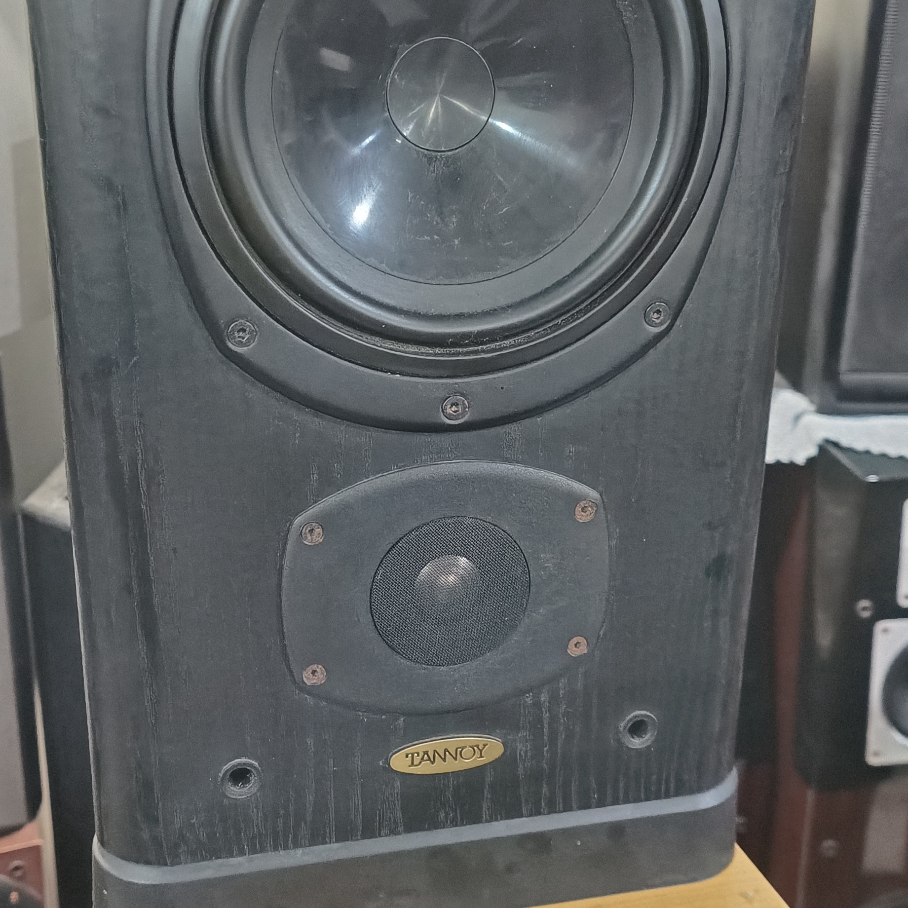 8新  英国天朗书架音箱一对型号632原装无修功能正常