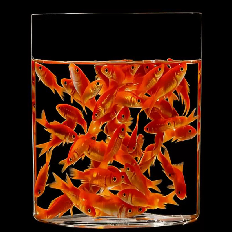 红焰草金鱼 新手好养  皮实 耐活 可混养 冷水观赏鱼