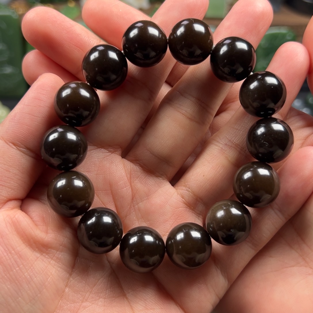 和田玉（糖玉）手串未镶嵌