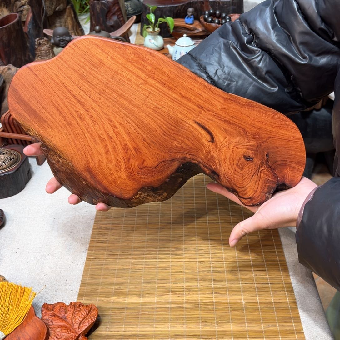 老挝酸枝干泡茶盘