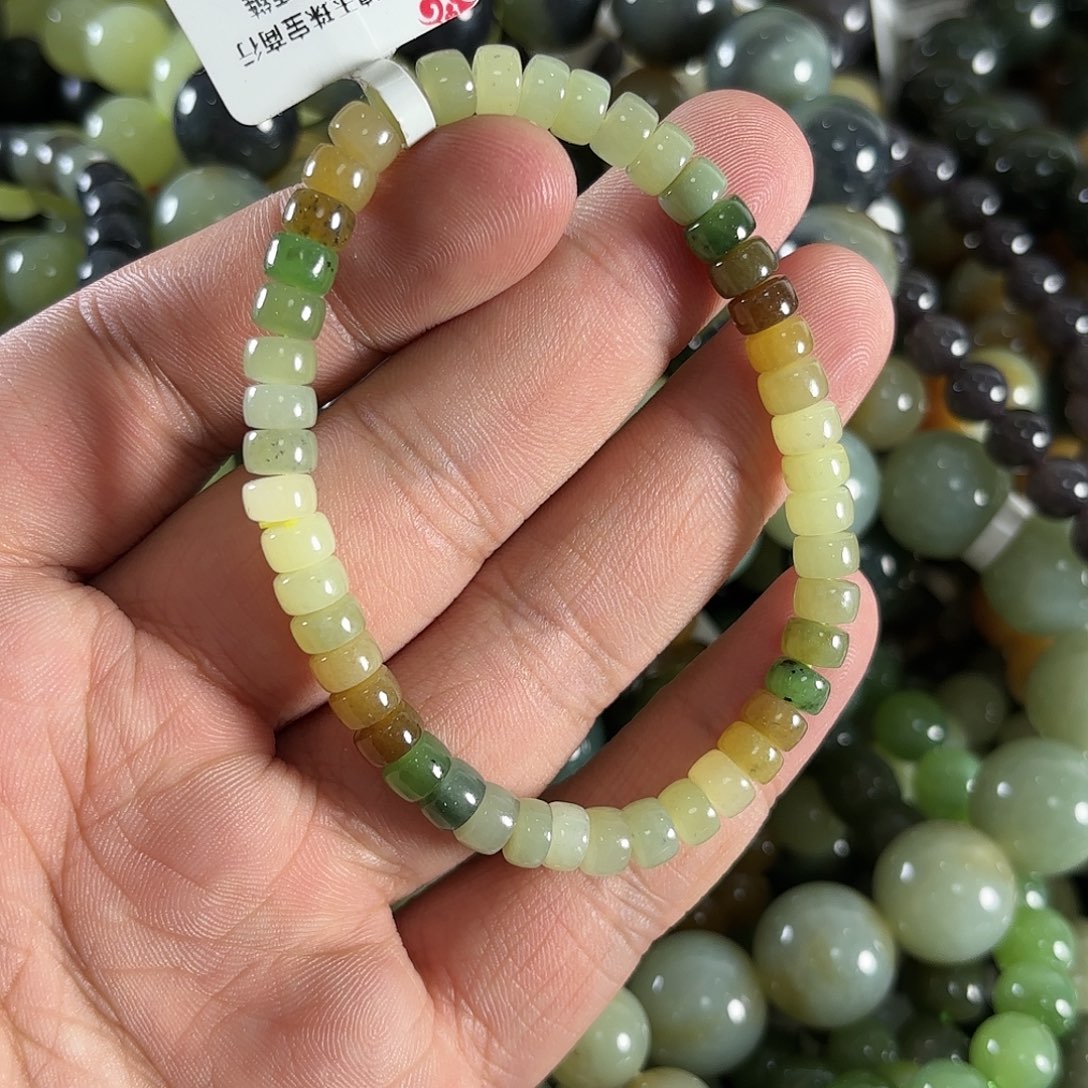 和田玉手链未镶嵌W138