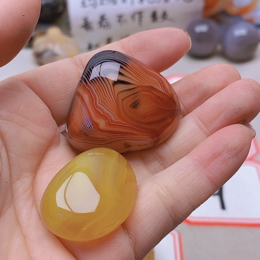 【闪购商品】未镶嵌玛瑙/玉髓珠宝半成品撑***行