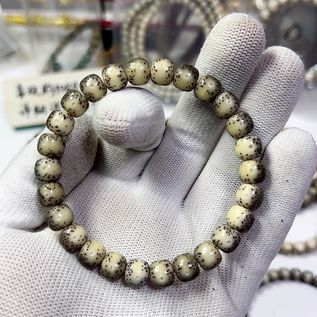 星月菩提手串98果冻半壁留白a16