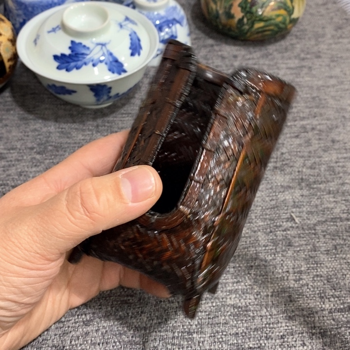紫砂茶杯非常漂亮好看的花瓶