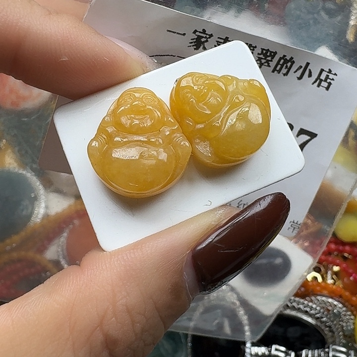 翡翠未镶嵌项链翡翠