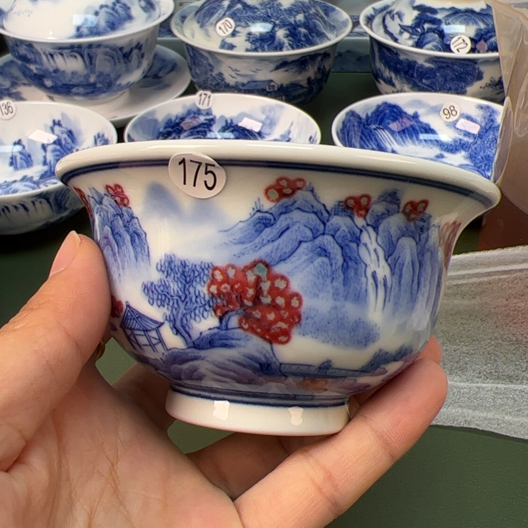 木木景德镇纯手绘茶具175