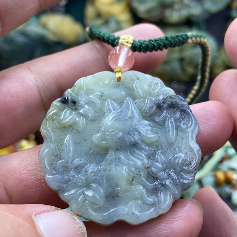 【闪购商品】未镶嵌岫玉吊坠
