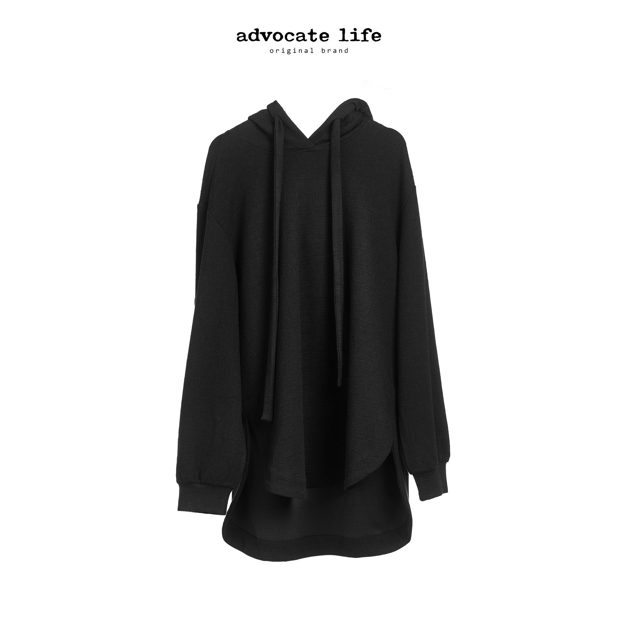 生活主张Advocatelife外套时尚连帽设计师帽衫休闲宽松款JQ311325