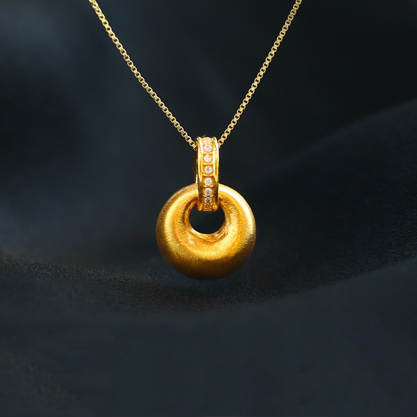 【巧儿专属】18k金拉丝金陀陀配件（不含链）