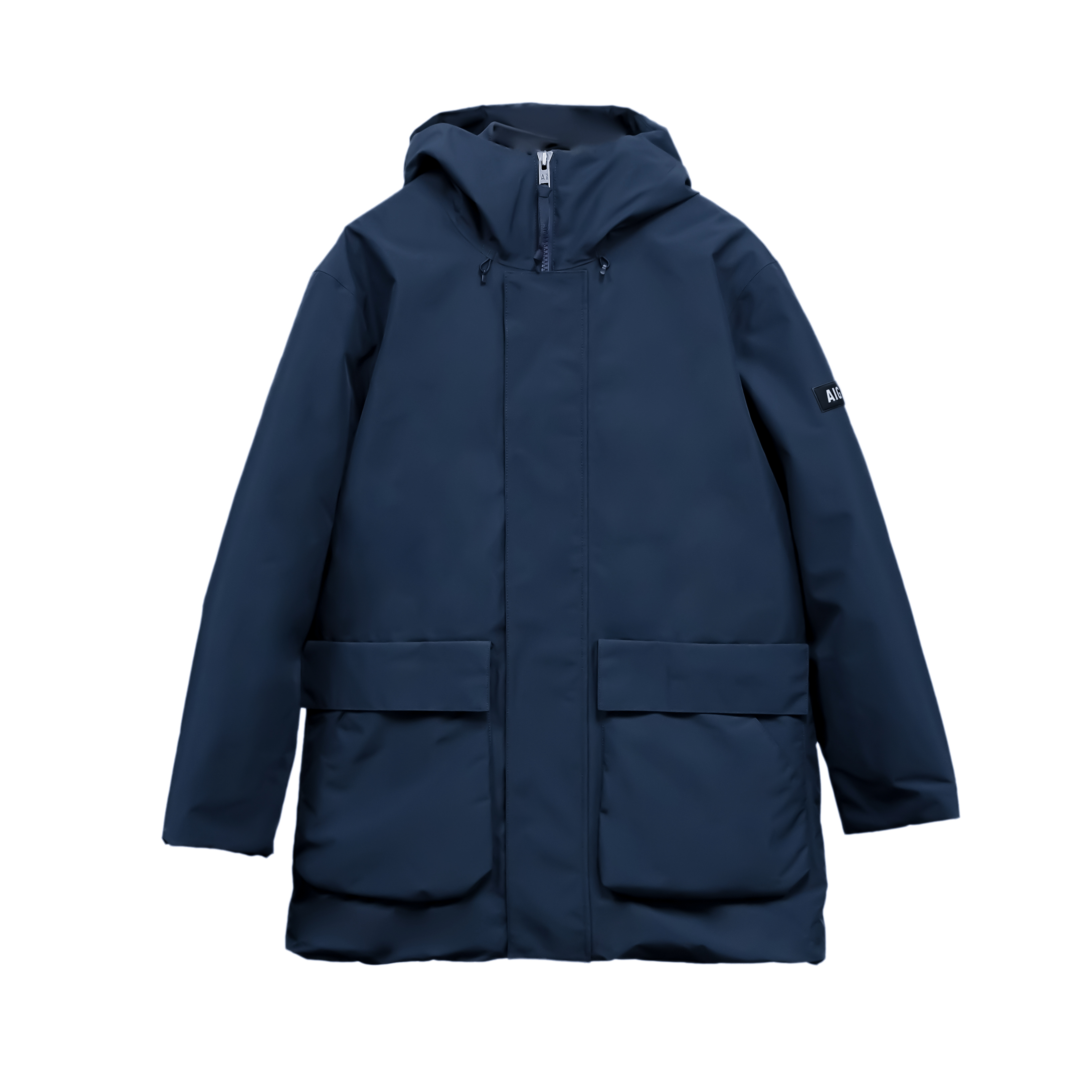 AIGLE艾高秋冬新品GORE-TEX防风加厚保暖白鹅绒羽绒男士AJ41