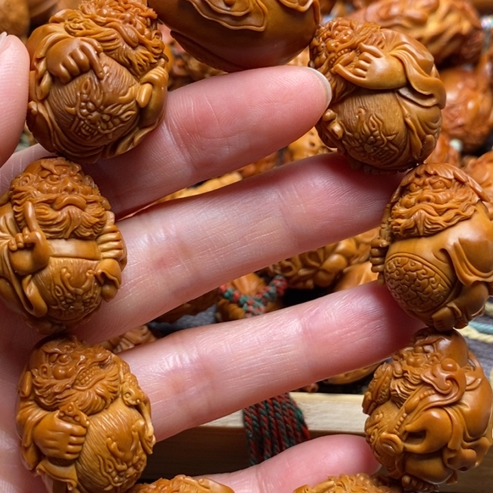 手串/手链橄榄核2.4 钟馗八式