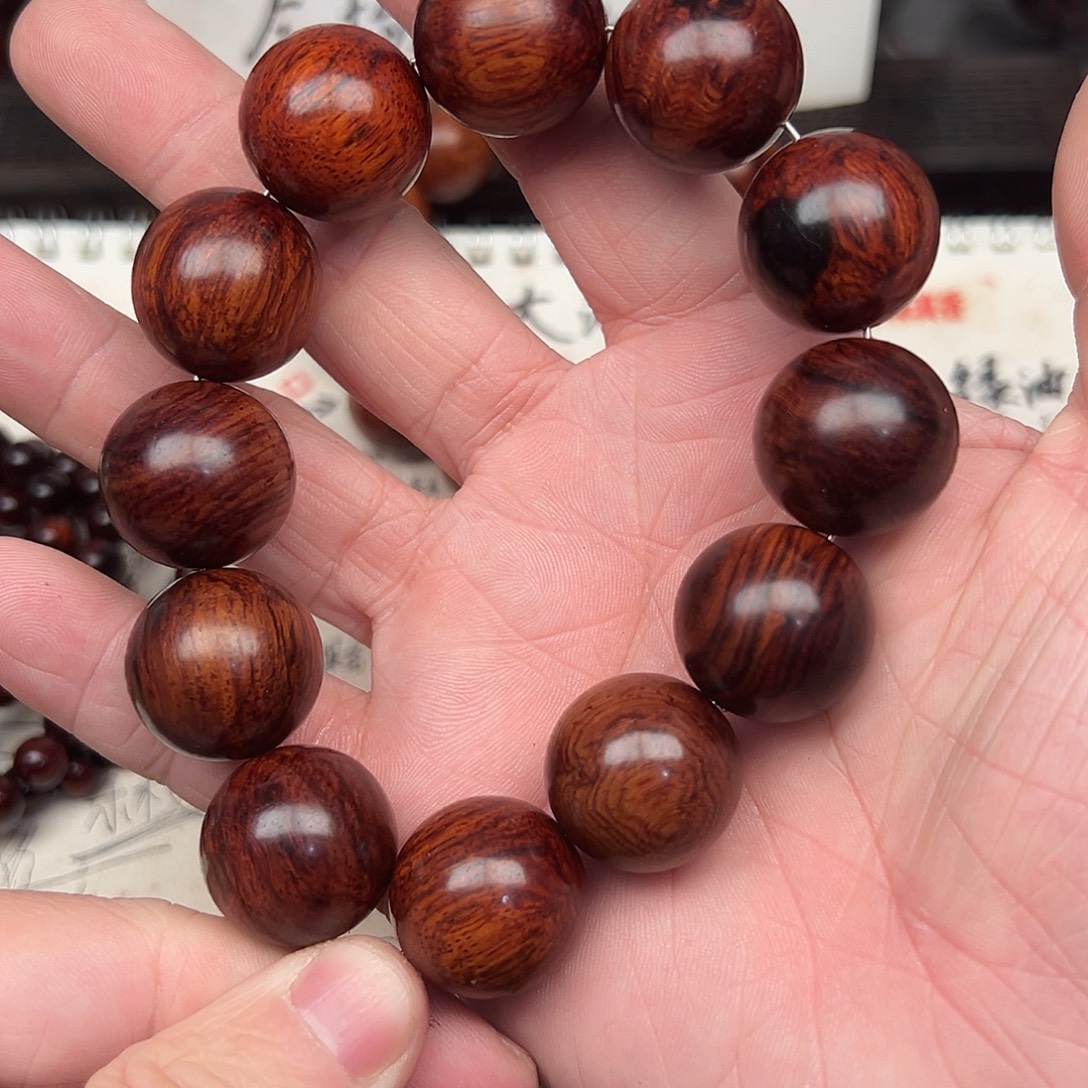 降真香手串/手链海南红降花梨公2.0散珠
