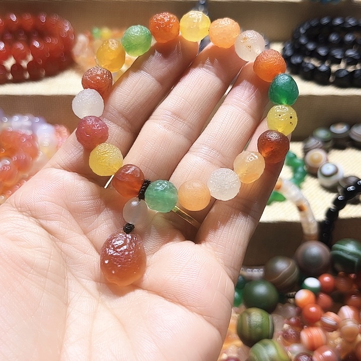 玛瑙/玉髓手链未镶嵌