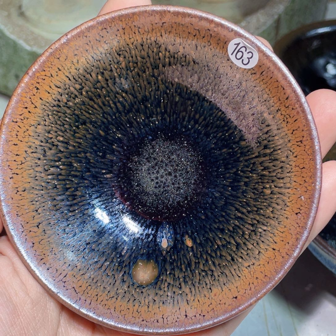 茶盏龙窑柴烧建盏163
