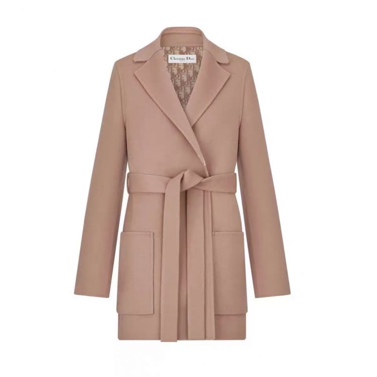 迪奥/大衣/95新/丝缎、羊毛、亮片/[251112SJ0002]