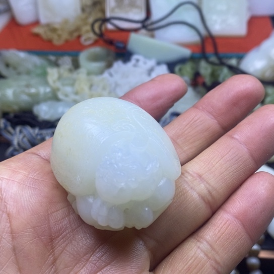 颈饰未镶嵌和田玉s**m