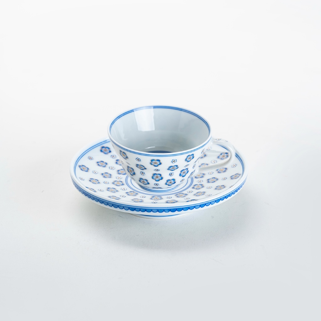 【可倚粉丝专属】故宫·金银错梅花咖啡杯