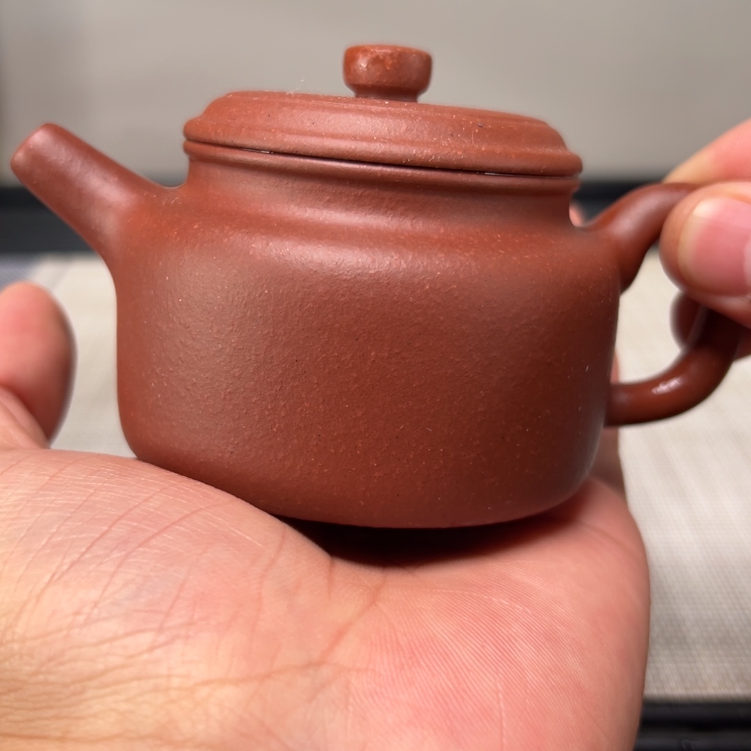 壶紫砂微瑕茶壶款