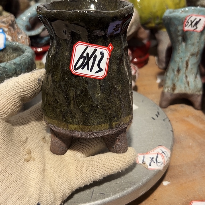 粗陶花盆制作就这样了，