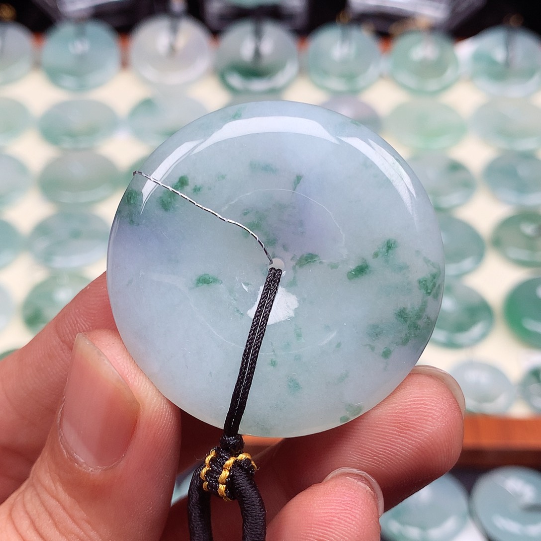 颈饰未镶嵌翡翠42.4-6.3mm