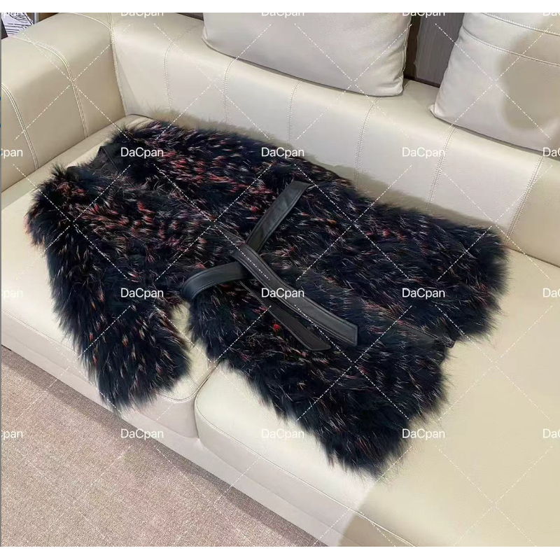 人造皮草 DACPAN-“梵境之川”夹棉长款外套 2024/盼•PP 24102501