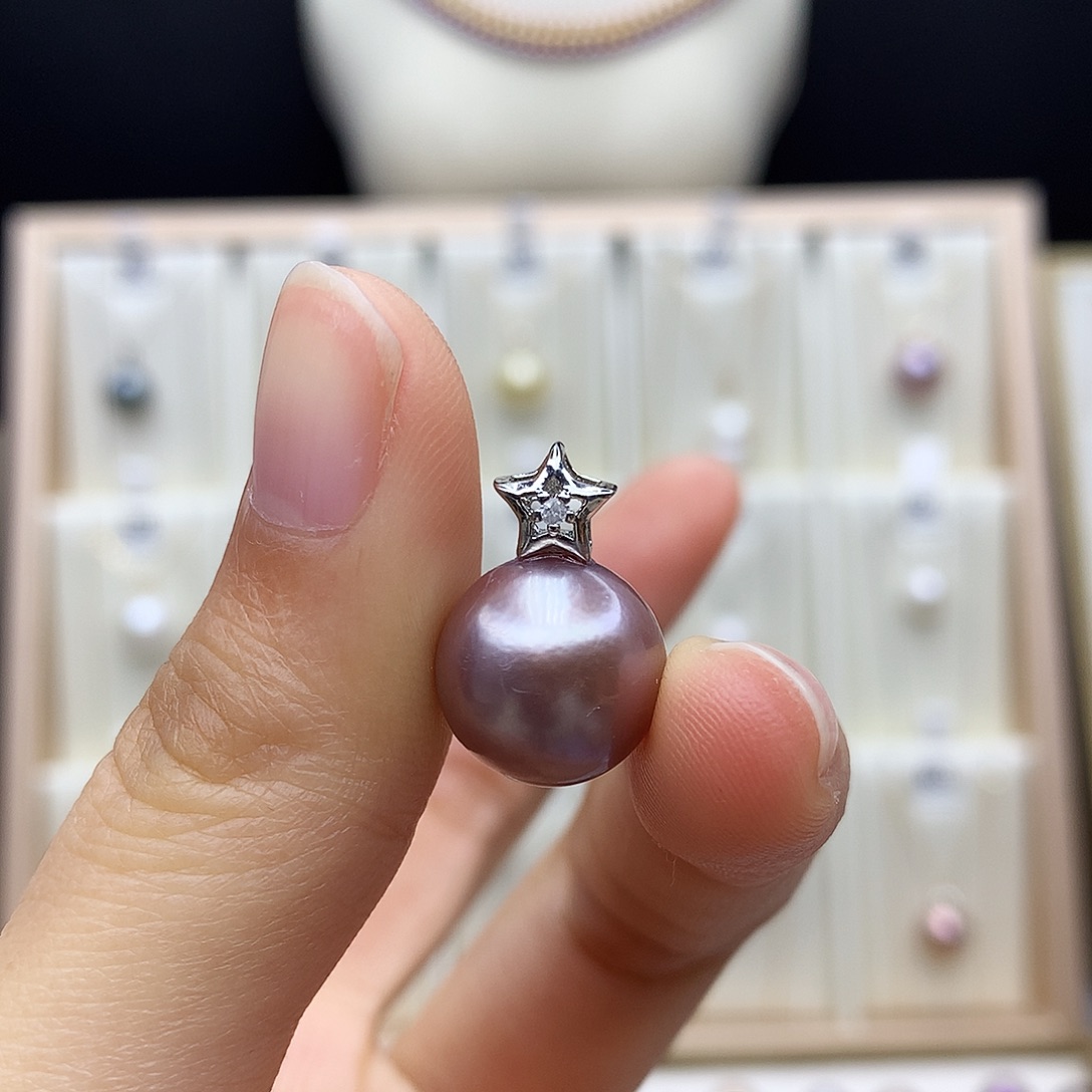 淡水珍珠合金颈饰