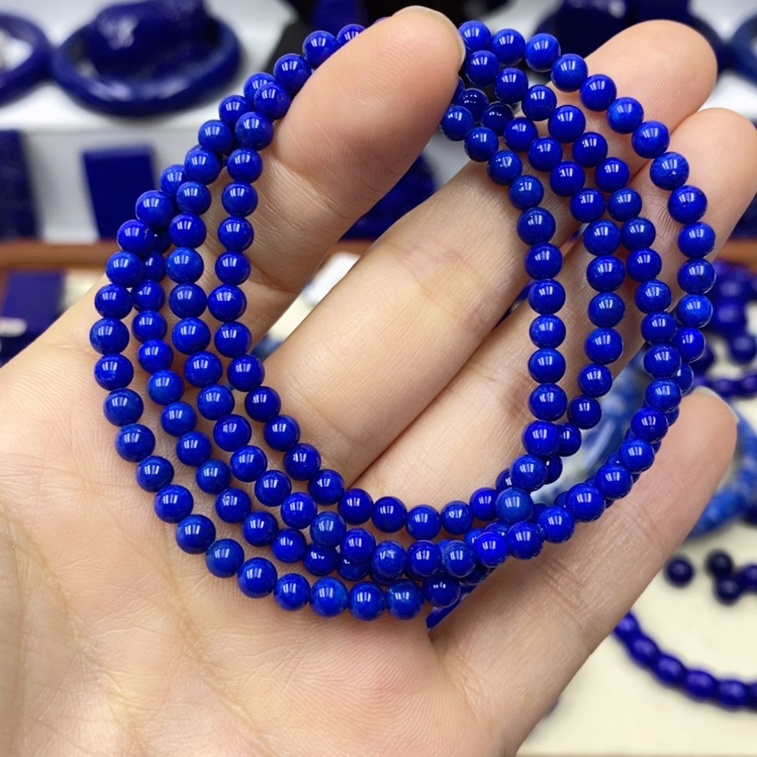 青金石手链未镶嵌